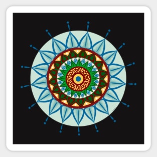 Mandala of peace Sticker